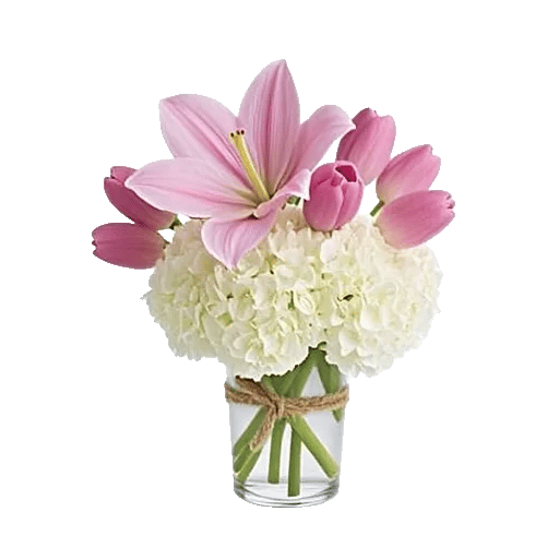 Graceful Lily Display