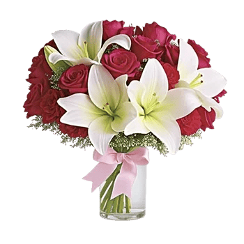 Graceful Lily Display