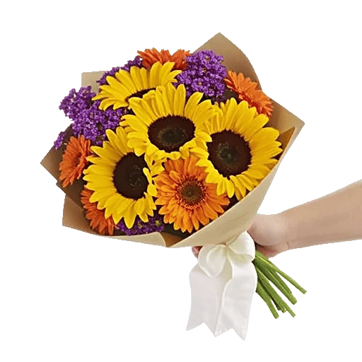 Golden Sunflower Bouquet