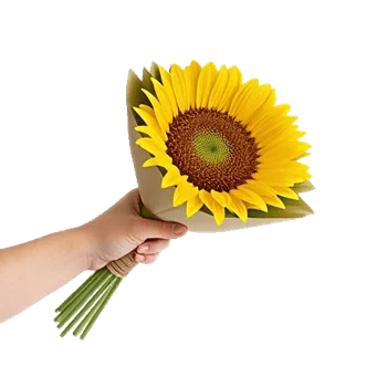 Golden Sunflower Bouquet