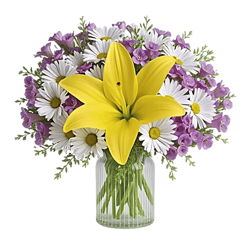 Graceful Lily Display