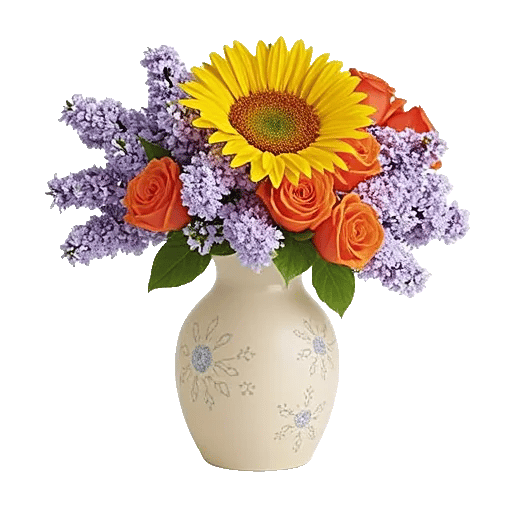 Radiant Bloom Cascade