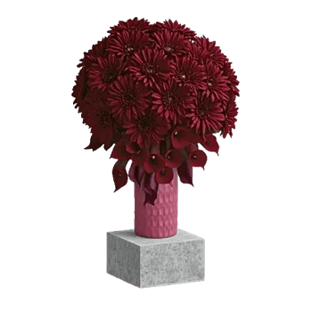 Ruby Petal Cascade