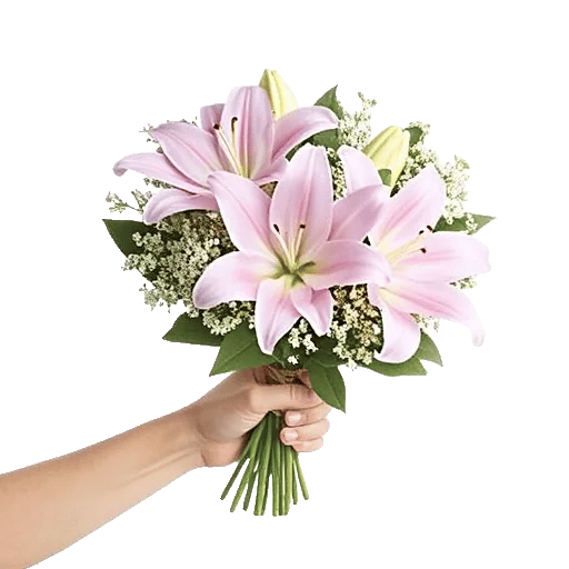 Graceful Lily Display