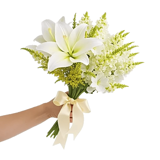 Graceful Lily Display