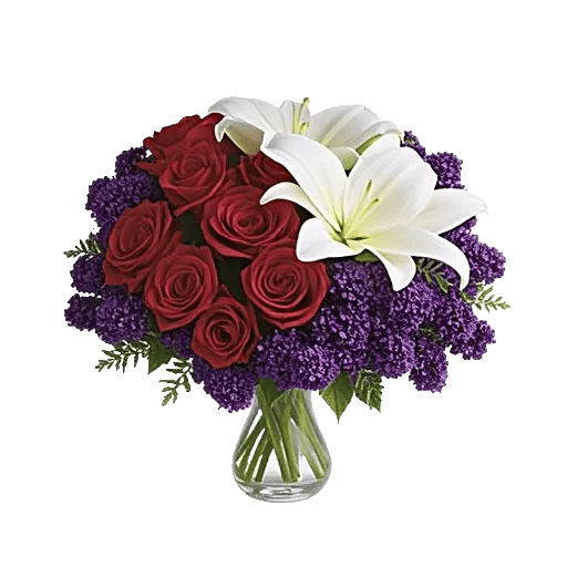 Crimson Blossom Harmony