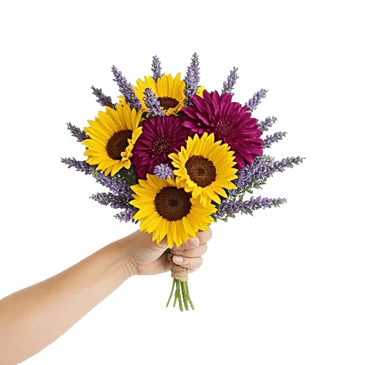 Golden Sunflower Bouquet