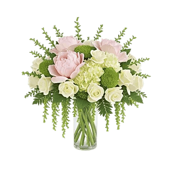 Blush Romantic Centerpiece