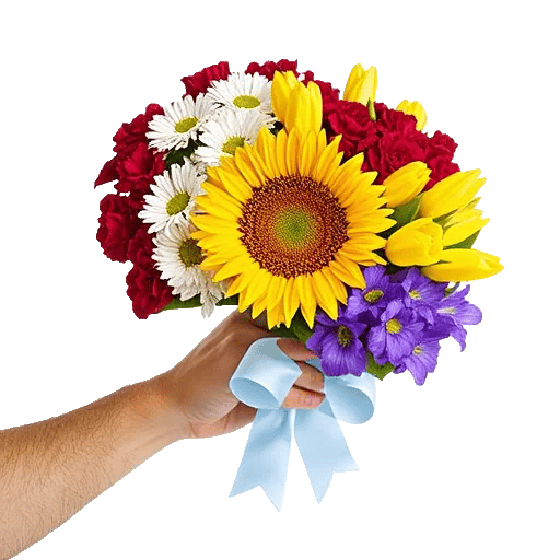 Golden Sunflower Bouquet