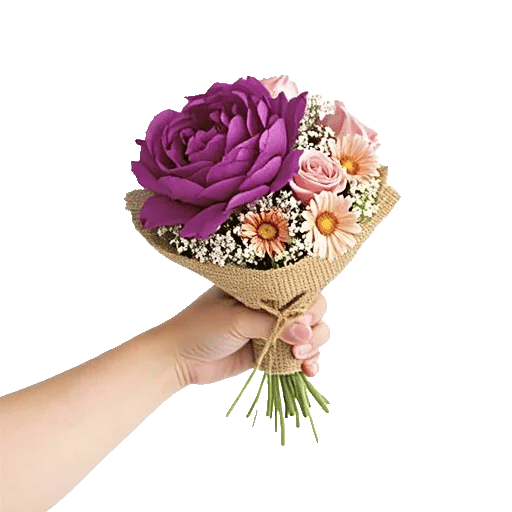 Blushing Peony Charm