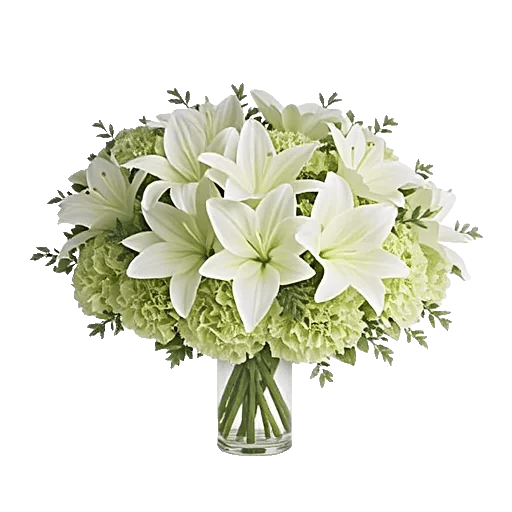 Graceful Lily Display