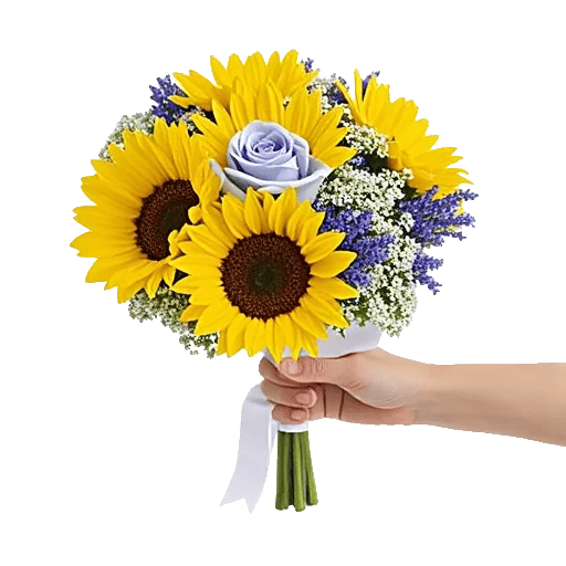Golden Sunflower Bouquet