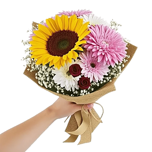 Golden Sunflower Bouquet