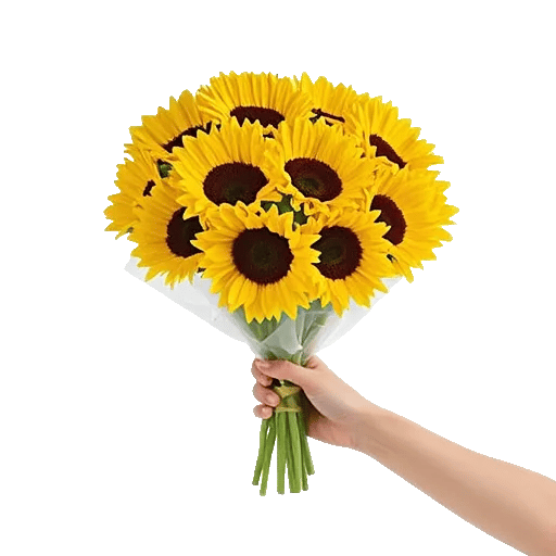 Golden Sunflower Bouquet