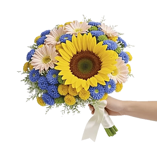 Golden Sunflower Bouquet