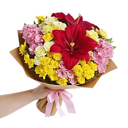 Crimson Blossom Harmony