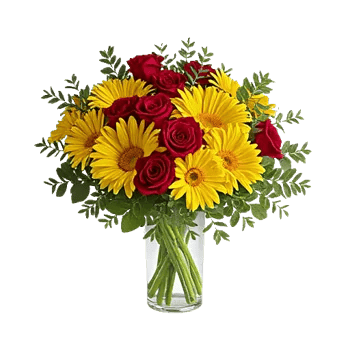 Crimson Blossom Harmony