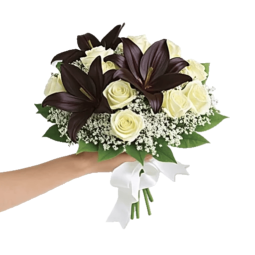 Graceful Lily Display