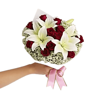 Graceful Lily Display