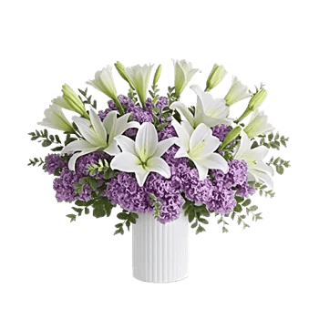 Graceful Lily Display