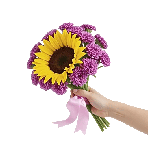 Golden Sunflower Bouquet