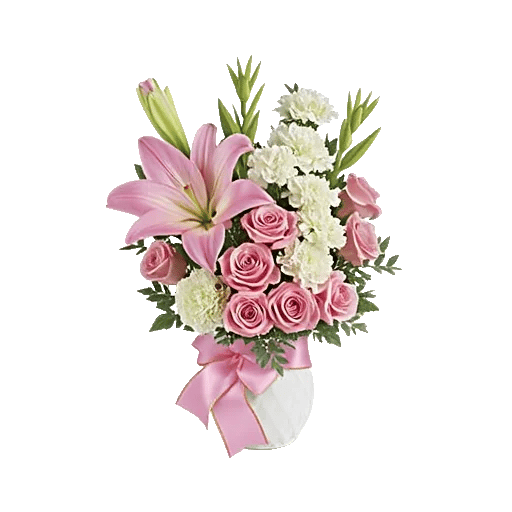 Graceful Lily Display