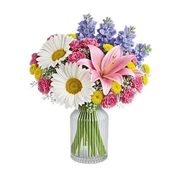 Graceful Lily Display