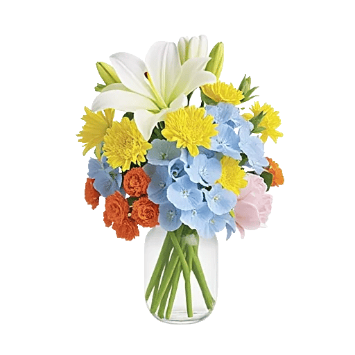 Graceful Lily Display