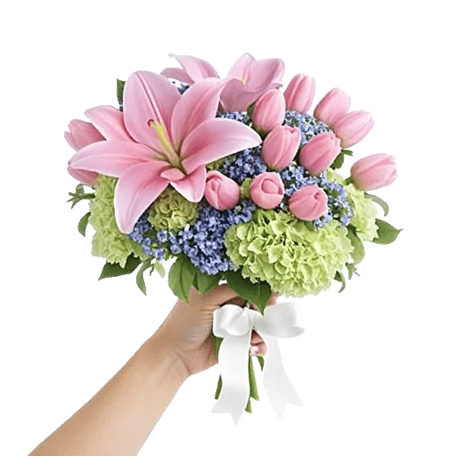 Graceful Lily Display