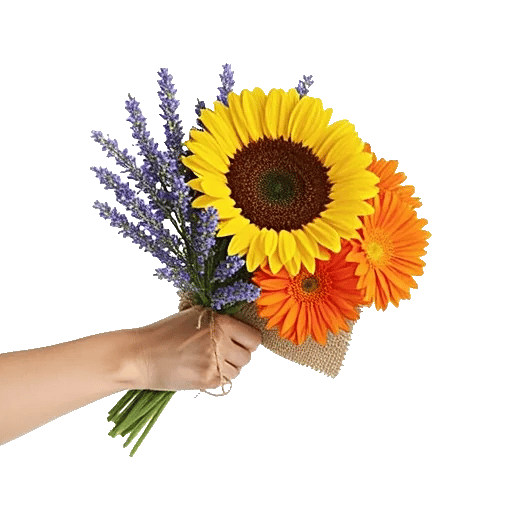 Golden Sunflower Bouquet