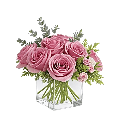 Blush Romantic Centerpiece
