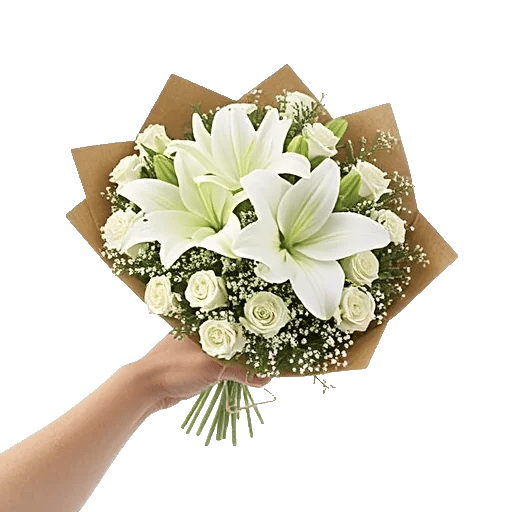 Graceful Lily Display