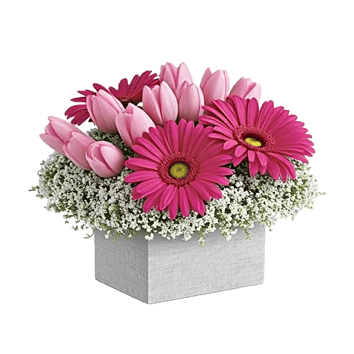 Blush Romantic Centerpiece