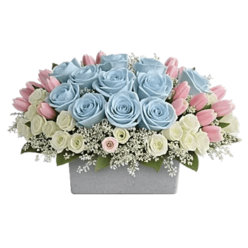 Blush Romantic Centerpiece