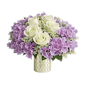 Graceful Lily Display