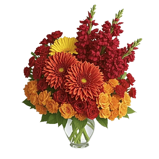 Crimson Blossom Harmony