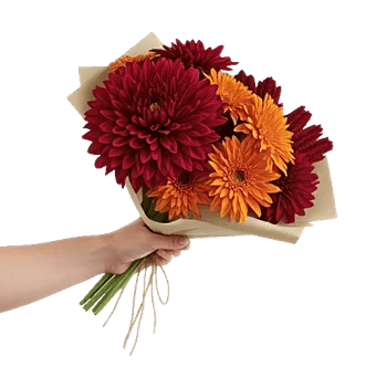 Crimson Blossom Harmony