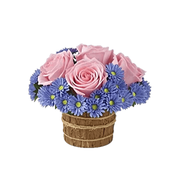 Blush Romantic Centerpiece