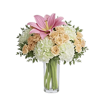 Graceful Lily Display