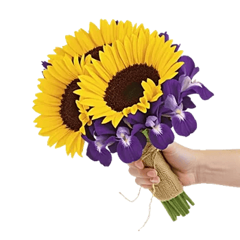 Golden Sunflower Bouquet