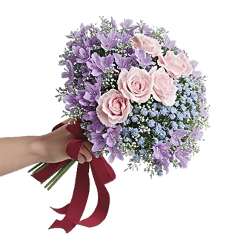 Delicate Petal Cascade