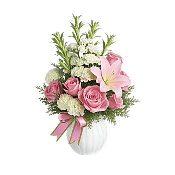 Graceful Lily Display