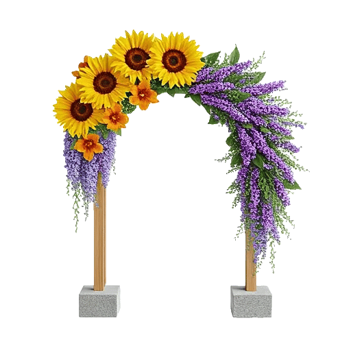 Amber Sunflower Glow