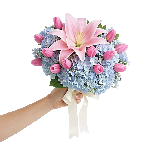 Graceful Lily Display