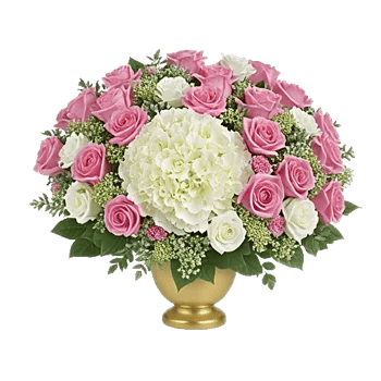 Blush Romantic Centerpiece