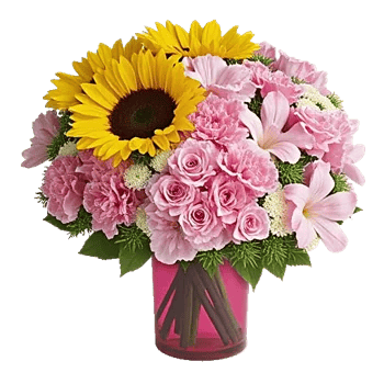 Radiant Bloom Cascade