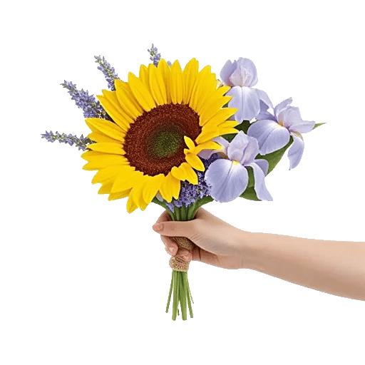 Golden Sunflower Bouquet