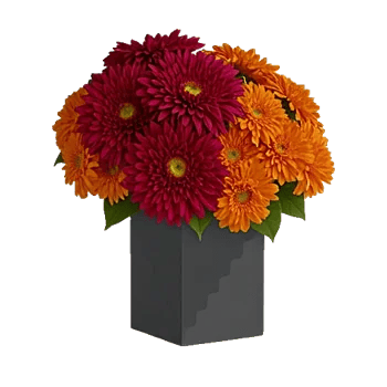 Crimson Blossom Harmony