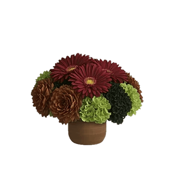 Crimson Blossom Harmony