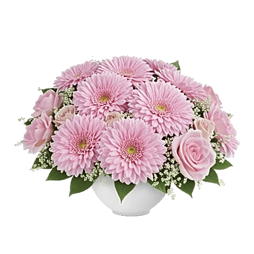 Blush Romantic Centerpiece